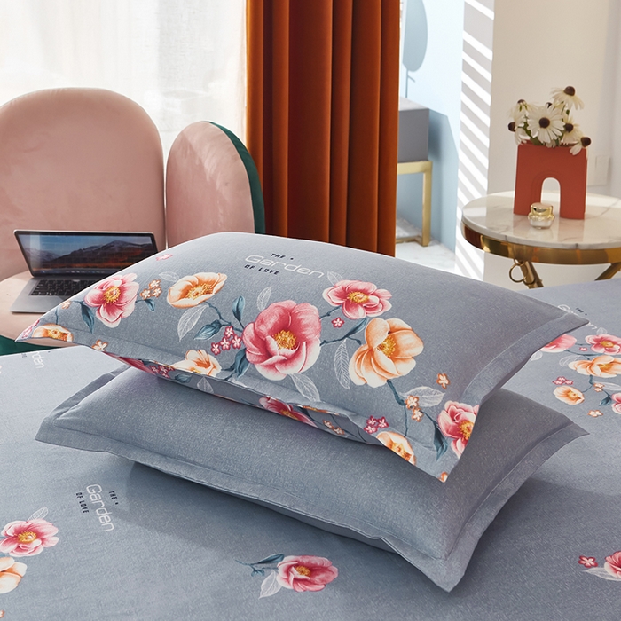 91家纺网 家纺一手货源 找家纺 沐珩家纺 2026新款植物羊绒加厚四件套单被套 雅颂