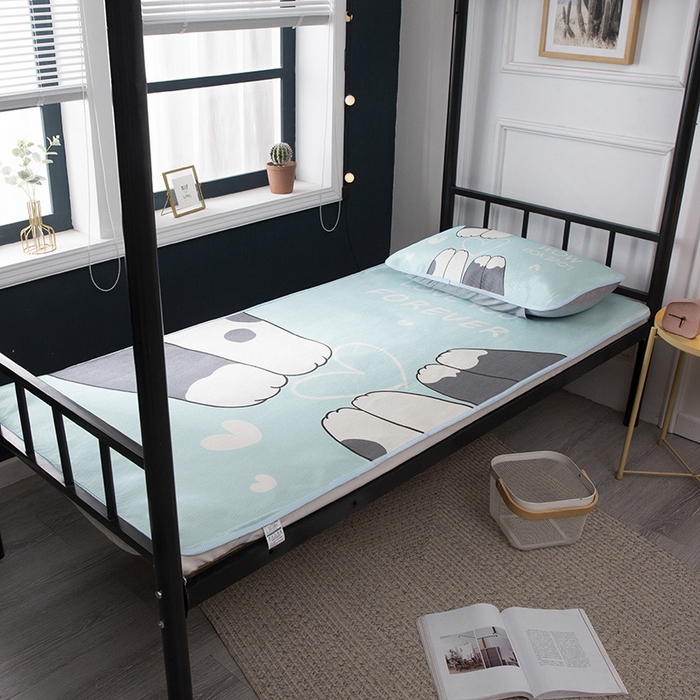 91家纺网 家纺一手货源 找家纺 （总）宅部落 2026新款学生冰丝席单人宿舍席子凉席