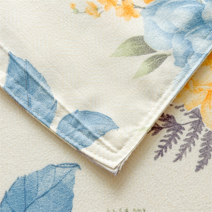 91家纺网 家纺一手货源 找家纺 沐珩家纺 2026新款植物羊绒加厚四件套单被套 幽幽花香