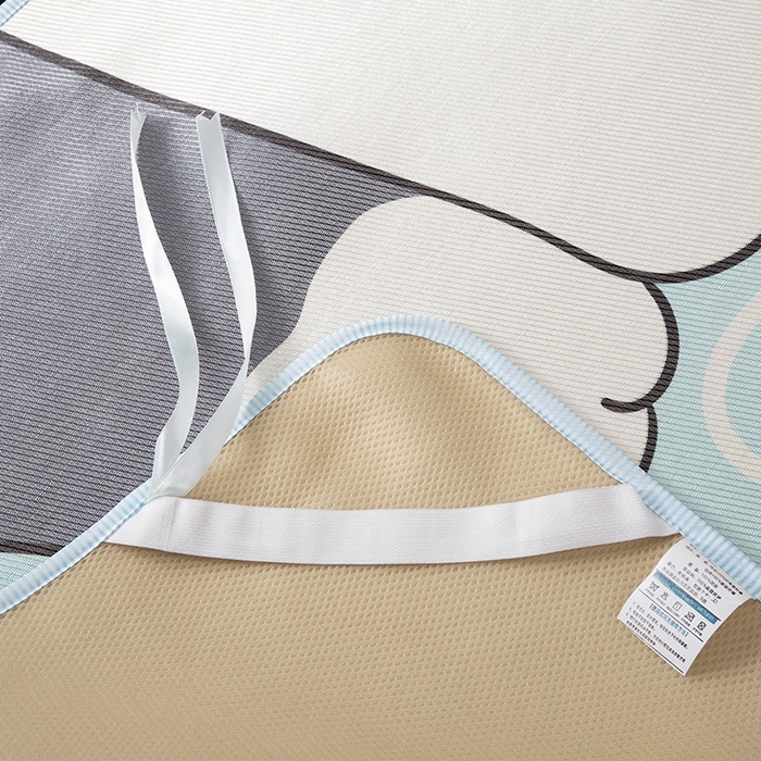 91家纺网 家纺一手货源 找家纺 宅部落 2026新款学生冰丝席单人宿舍席子凉席 爱心喵爪