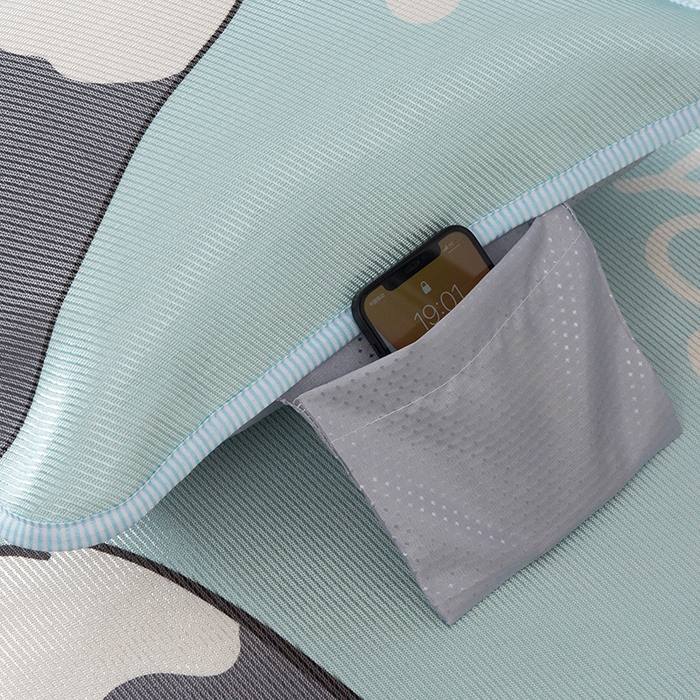 91家纺网 家纺一手货源 找家纺 宅部落 2026新款学生冰丝席单人宿舍席子凉席 爱心喵爪