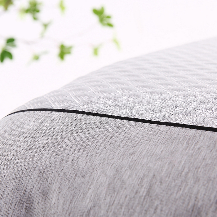 91家纺网 家纺一手货源 找家纺 小牛席业 2026新款7D小三角按摩-冷感豆豆【荞麦枕】夏凉枕夏凉枕夏天凉枕头竹枕头冰丝枕套藤枕头冰藤枕记忆枕 7D小三角按摩-冷感豆豆【荞麦枕】（灰色）