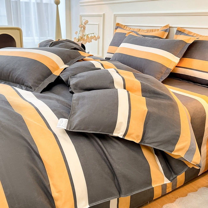 91家纺网 家纺一手货源 找家纺 沐珩家纺 2026新款植物羊绒加厚四件套单被套 致青春