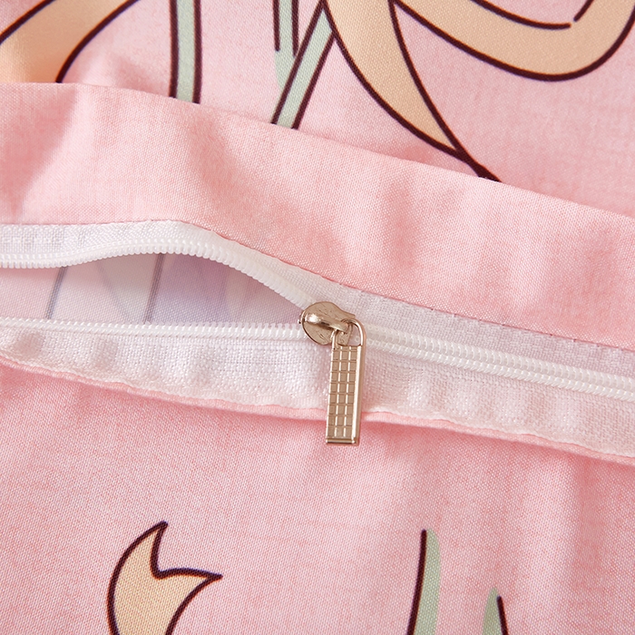 91家纺网 家纺一手货源 找家纺 沐珩家纺 2026新款植物羊绒加厚四件套单被套 紫色浪漫