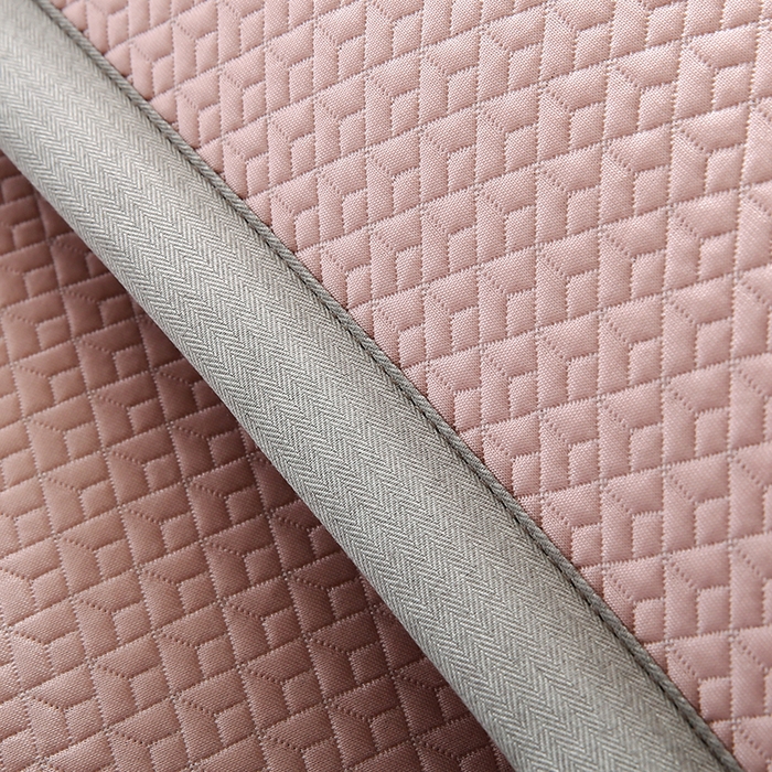 91家纺网 家纺一手货源 找家纺 小牛席业 2026新款爱家熊猫冷感豆豆夏凉枕套系列凉枕套凉枕套冰丝枕套藤枕套冰藤枕套冰丝枕套竹枕套凉席枕套豆豆 粉色