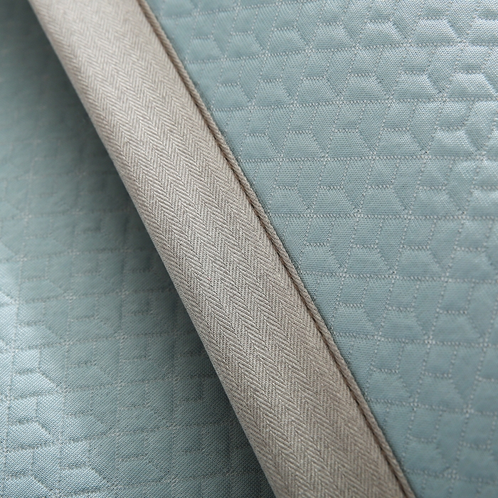 91家纺网 家纺一手货源 找家纺 小牛席业 2026新款爱家熊猫冷感豆豆夏凉枕套系列凉枕套凉枕套冰丝枕套藤枕套冰藤枕套冰丝枕套竹枕套凉席枕套豆豆 蓝色