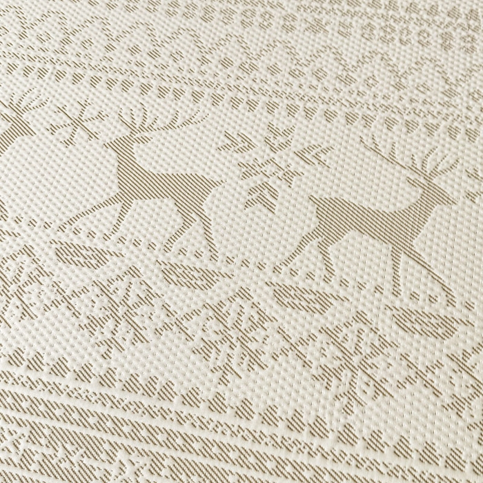 91家纺网 家纺一手货源 找家纺 凯罗 2026新款凉豆豆简约时尚风凉感豆豆凉席床席床笠-床笠款 鹿漫漫-奶咖