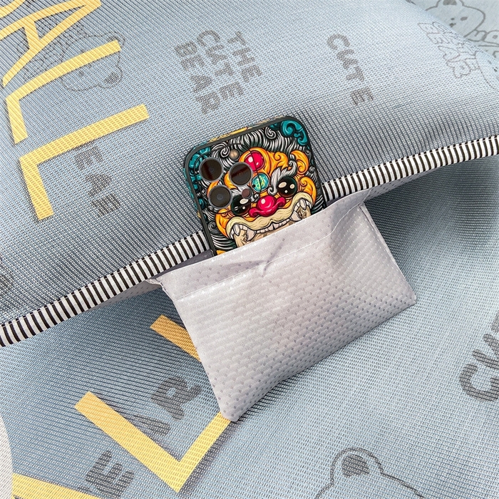 91家纺网 家纺一手货源 找家纺 宅部落 2026新款学生冰丝席单人宿舍席子凉席 机械熊