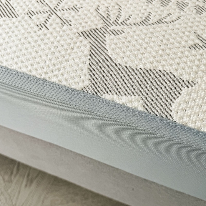 91家纺网 家纺一手货源 找家纺 凯罗 2026新款凉豆豆简约时尚风凉感豆豆凉席床席床笠-床笠款 鹿漫漫-雾灰