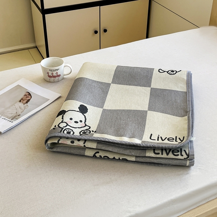 91家纺网 家纺一手货源 找家纺 宅部落 2026新款学生冰丝席单人宿舍席子凉席 乐活汪汪