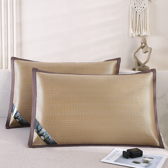 91家纺网 家纺一手货源 找家纺 （总）小牛席业 2026新款大冰藤夏凉枕套系列凉枕套夏天枕套冰丝枕套竹枕套藤枕套冰藤枕套