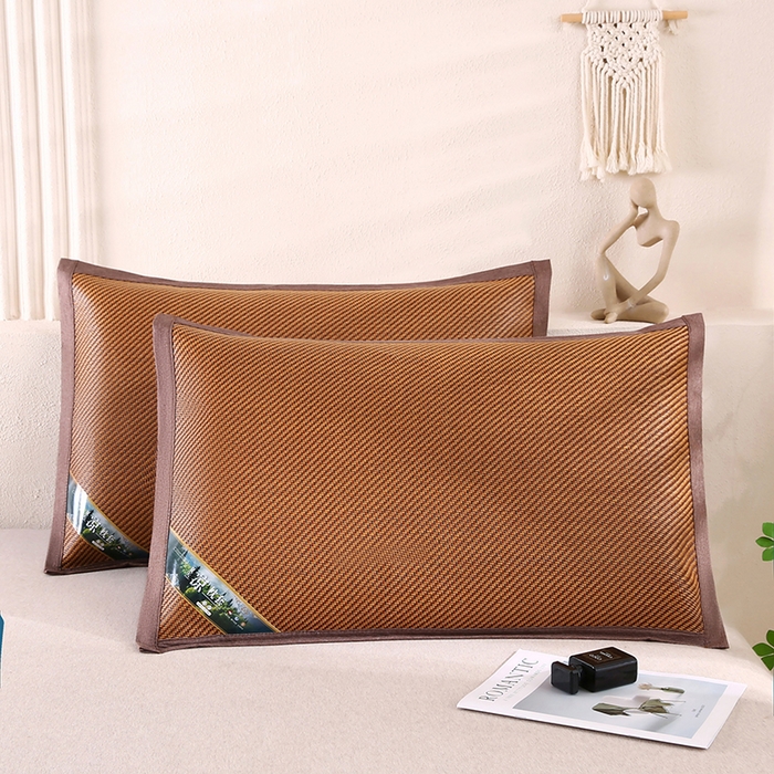 91家纺网 家纺一手货源 找家纺 （总）小牛席业 2026新款大冰藤夏凉枕套系列凉枕套夏天枕套冰丝枕套竹枕套藤枕套冰藤枕套