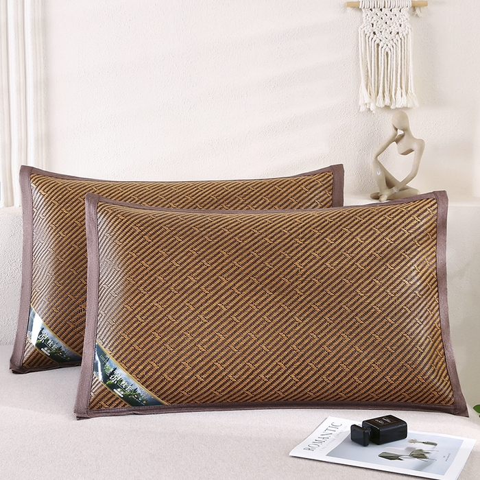 91家纺网 家纺一手货源 找家纺 （总）小牛席业 2026新款大冰藤夏凉枕套系列凉枕套夏天枕套冰丝枕套竹枕套藤枕套冰藤枕套