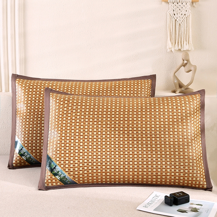 91家纺网 家纺一手货源 找家纺 （总）小牛席业 2026新款大冰藤夏凉枕套系列凉枕套夏天枕套冰丝枕套竹枕套藤枕套冰藤枕套