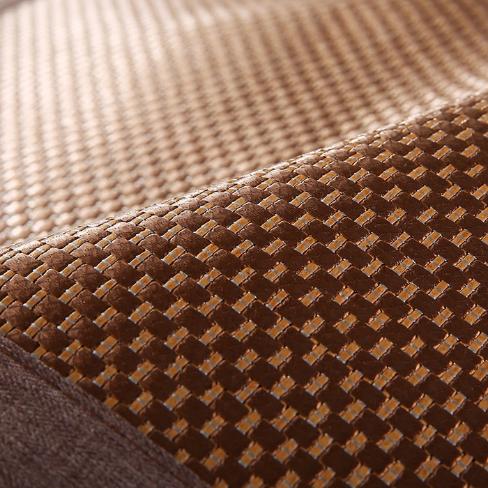 91家纺网 家纺一手货源 找家纺 小牛席业 2026新款大冰藤夏凉枕套系列凉枕套夏天枕套冰丝枕套竹枕套藤枕套冰藤枕套 大冰藤夏凉枕套（咖色）