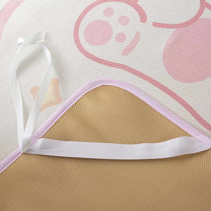 91家纺网 家纺一手货源 找家纺 宅部落 2026新款学生冰丝席单人宿舍席子凉席 萌萌兔