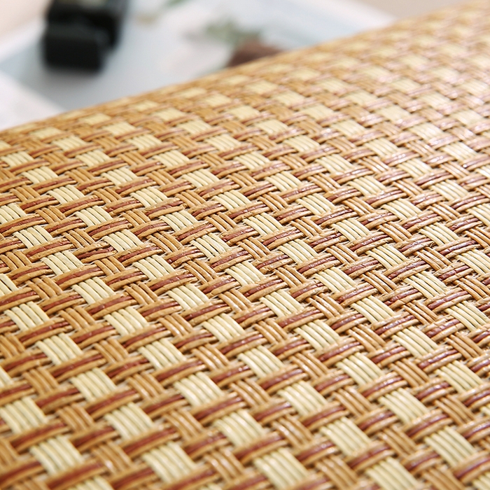 91家纺网 家纺一手货源 找家纺 小牛席业 2026新款大冰藤夏凉枕套系列凉枕套夏天枕套冰丝枕套竹枕套藤枕套冰藤枕套 角标全藤-白玉枕枕套