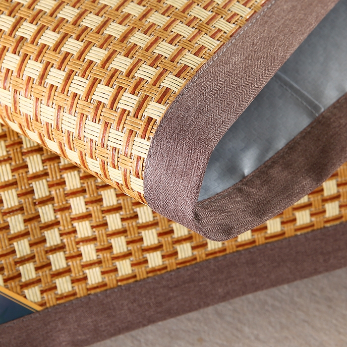 91家纺网 家纺一手货源 找家纺 小牛席业 2026新款大冰藤夏凉枕套系列凉枕套夏天枕套冰丝枕套竹枕套藤枕套冰藤枕套 角标全藤-白玉枕枕套