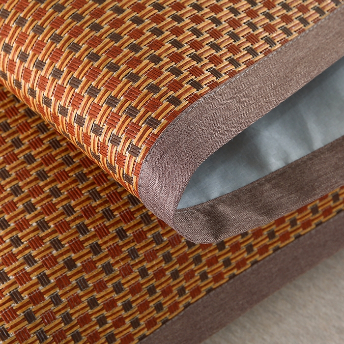 91家纺网 家纺一手货源 找家纺 小牛席业 2026新款大冰藤夏凉枕套系列凉枕套夏天枕套冰丝枕套竹枕套藤枕套冰藤枕套 角标全藤-红玉藤枕套