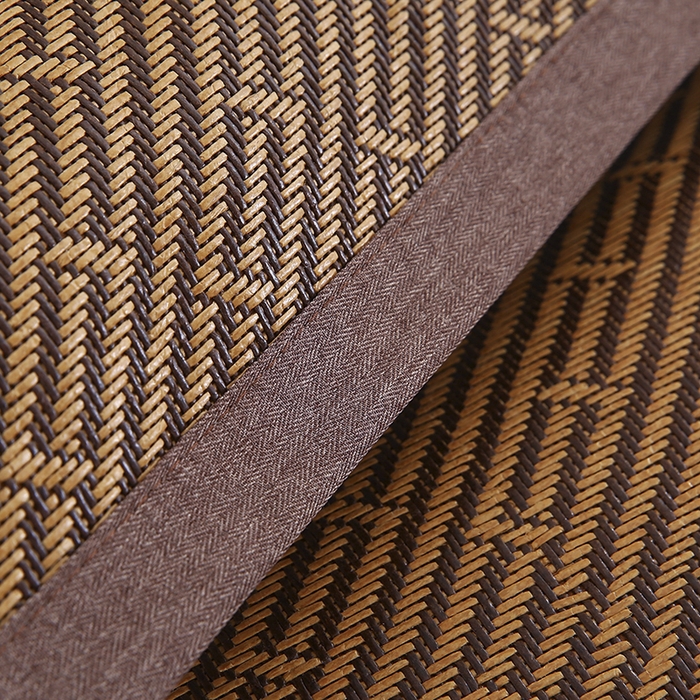 91家纺网 家纺一手货源 找家纺 小牛席业 2026新款大冰藤夏凉枕套系列凉枕套夏天枕套冰丝枕套竹枕套藤枕套冰藤枕套 角标全藤-古韵藤枕套