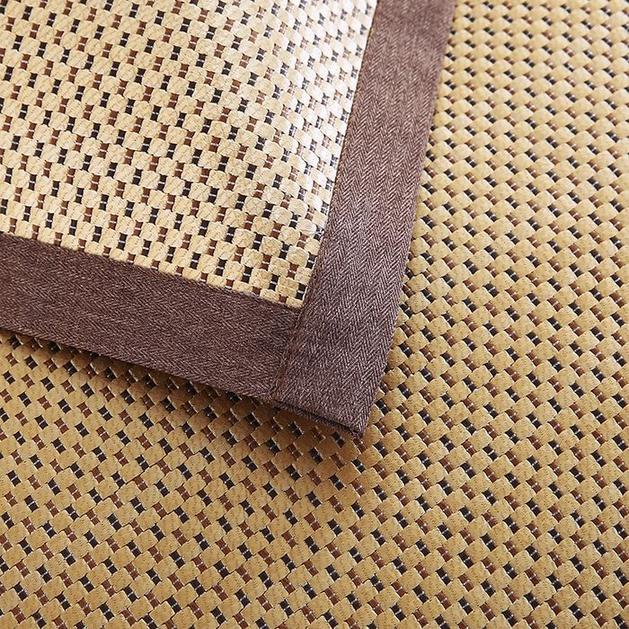 91家纺网 家纺一手货源 找家纺 小牛席业 2026新款大冰藤夏凉枕套系列凉枕套夏天枕套冰丝枕套竹枕套藤枕套冰藤枕套 大冰藤夏凉枕套（星光金色）