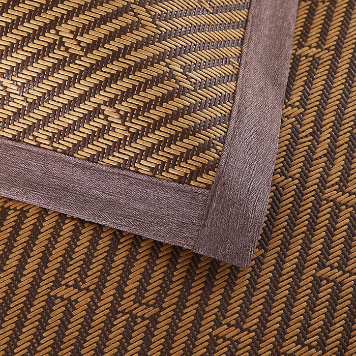 91家纺网 家纺一手货源 找家纺 小牛席业 2026新款大冰藤夏凉枕套系列凉枕套夏天枕套冰丝枕套竹枕套藤枕套冰藤枕套 角标全藤-古韵藤枕套