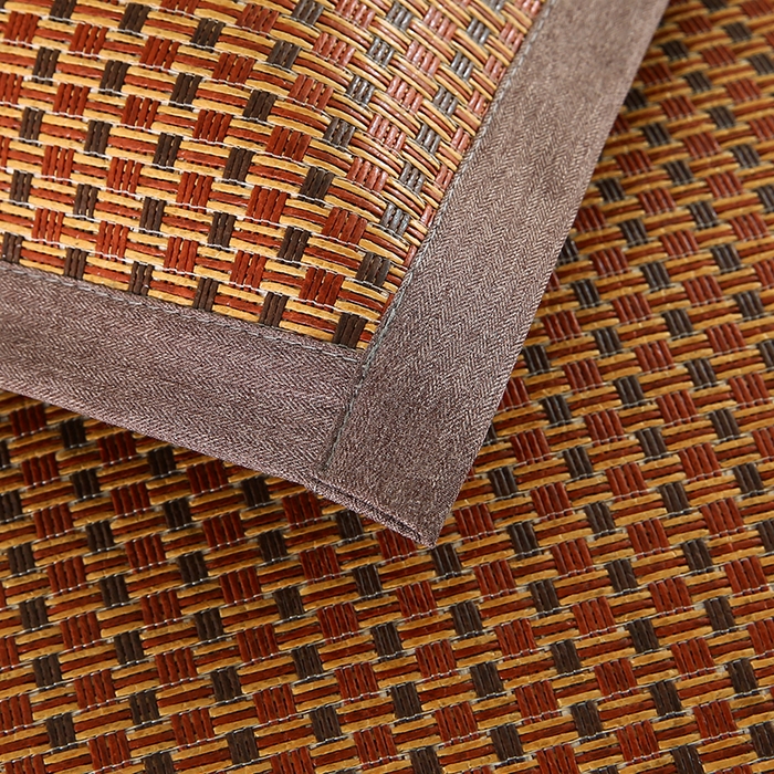 91家纺网 家纺一手货源 找家纺 小牛席业 2026新款大冰藤夏凉枕套系列凉枕套夏天枕套冰丝枕套竹枕套藤枕套冰藤枕套 角标全藤-红玉藤枕套