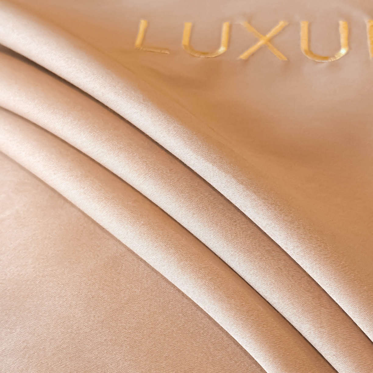 91家纺网 家纺一手货源 找家纺 润锦云 2026新款A类全棉纯棉刺绣四件套-花漾 花漾-香槟色