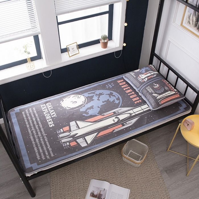 宅部落 2026新款学生冰丝席单人宿舍席子凉席 启航