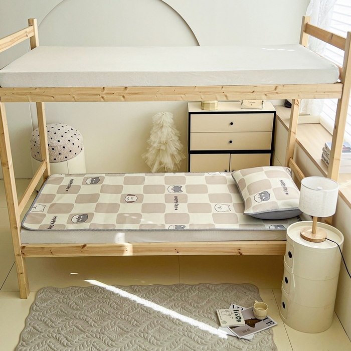 91家纺网 家纺一手货源 找家纺 宅部落 2026新款学生冰丝席单人宿舍席子凉席 享受生活