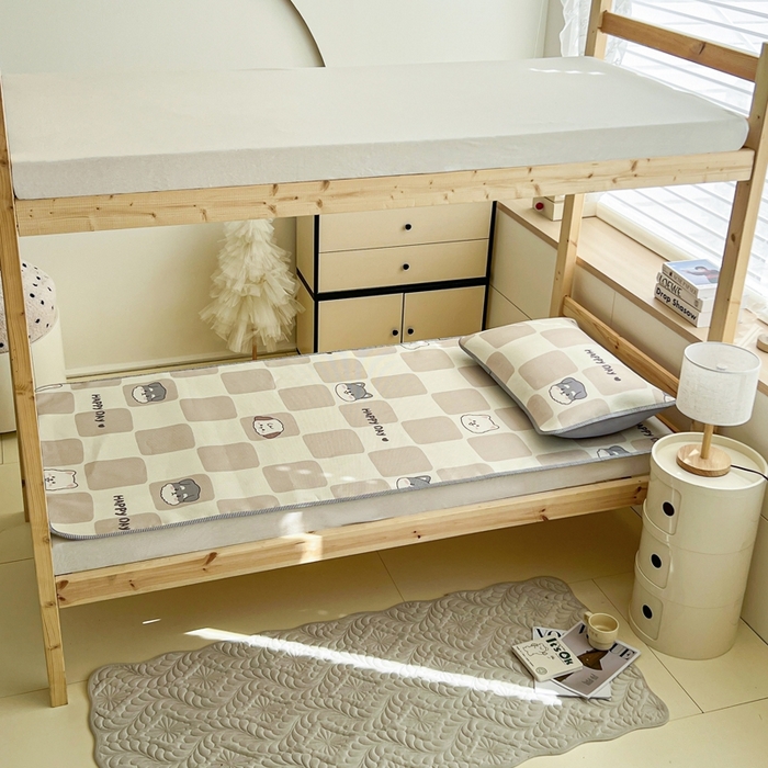 91家纺网 家纺一手货源 找家纺 宅部落 2026新款学生冰丝席单人宿舍席子凉席 享受生活