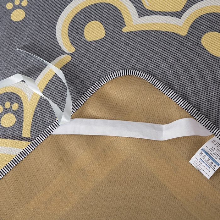 91家纺网 家纺一手货源 找家纺 宅部落 2026新款学生冰丝席单人宿舍席子凉席 熊者之王