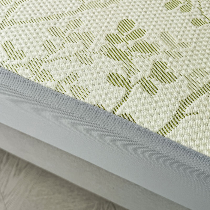 91家纺网 家纺一手货源 找家纺 凯罗 2026新款凉豆豆简约时尚风凉感豆豆凉席床席床笠-床笠款 纤藤集-薄荷绿