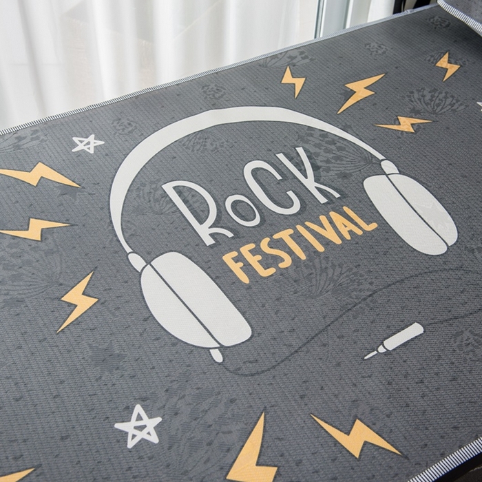 91家纺网 家纺一手货源 找家纺 宅部落 2026新款学生冰丝席单人宿舍席子凉席 音乐达人