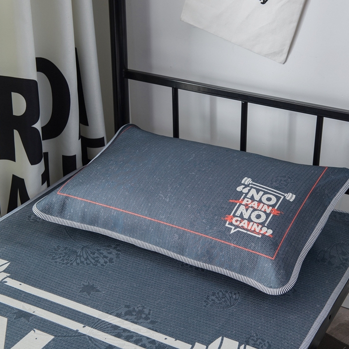 91家纺网 家纺一手货源 找家纺 宅部落 2026新款学生冰丝席单人宿舍席子凉席 勇气