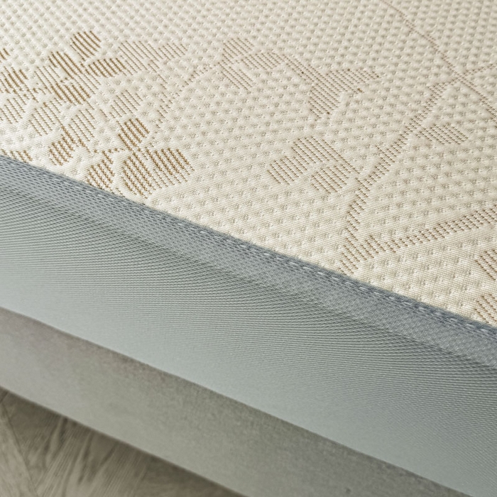 91家纺网 家纺一手货源 找家纺 凯罗 2026新款凉豆豆简约时尚风凉感豆豆凉席床席床笠-床笠款 纤藤集-奶咖