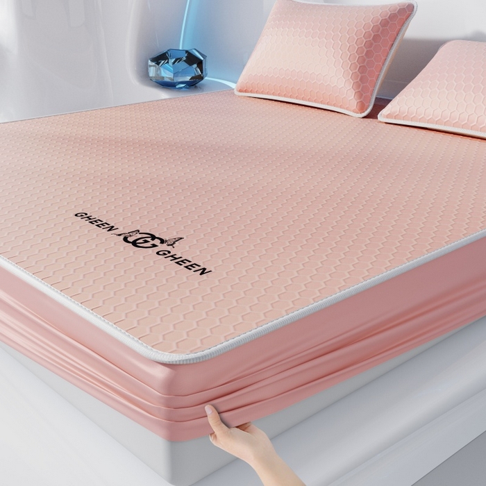 91家纺网 家纺一手货源 找家纺 （总）福来临家纺 2026新款蜂窝科技凉感席-床笠款