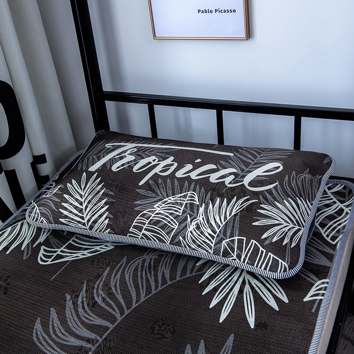 91家纺网 家纺一手货源 找家纺 宅部落 2026新款学生冰丝席单人宿舍席子凉席 仲夏夜之梦