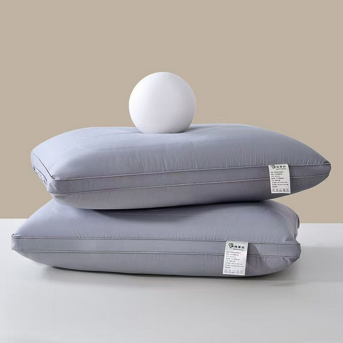 91家纺网 家纺一手货源 找家纺 浩宇家纺 2026新款羊绒蛋白枕芯整张棉枕头枕芯不变形不塌陷枕壳枕皮2614 灰色