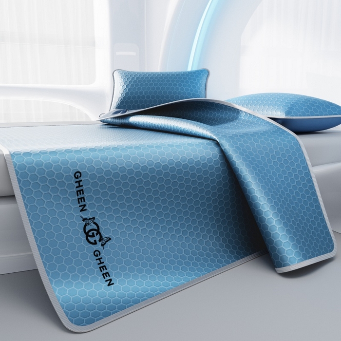 91家纺网 家纺一手货源 找家纺 （总）福来临家纺 2026新款蜂窝科技凉感席-床笠款