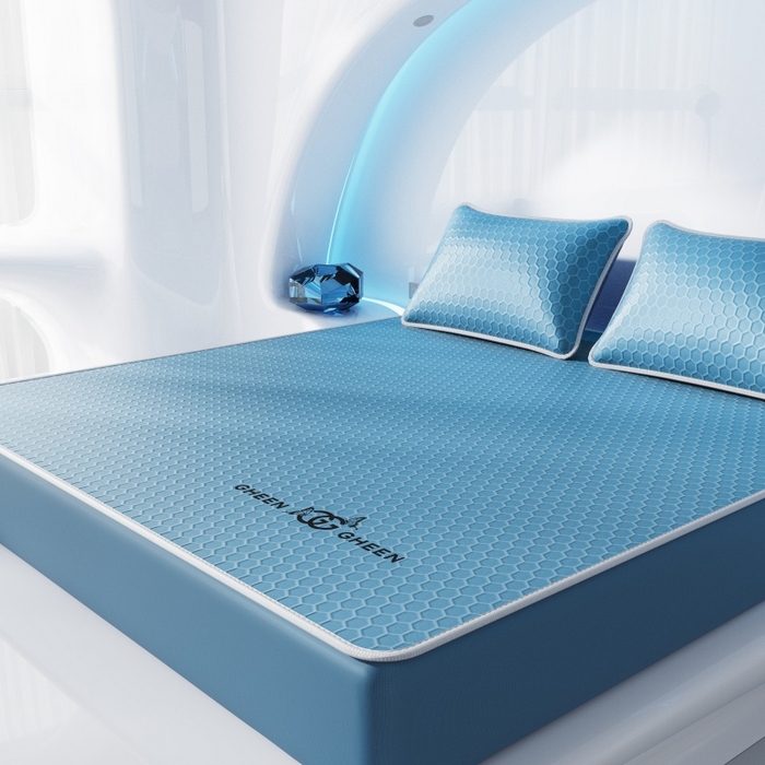 91家纺网 家纺一手货源 找家纺 （总）福来临家纺 2026新款蜂窝科技凉感席-床笠款