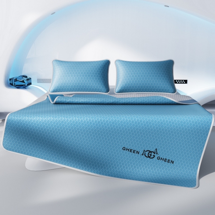 91家纺网 家纺一手货源 找家纺 （总）福来临家纺 2026新款蜂窝科技凉感席-床笠款