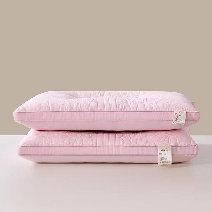 91家纺网 家纺一手货源 找家纺 （总）浩宇家纺 2026新款乳胶枕芯蚕丝乳胶枕保健枕枕皮枕壳 枕头枕芯2612