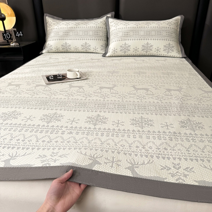 91家纺网 家纺一手货源 找家纺 （总）凯罗 2024全棉高品类抗菌水洗棉床笠 可水洗床笠全棉纯棉床笠单件加厚床笠