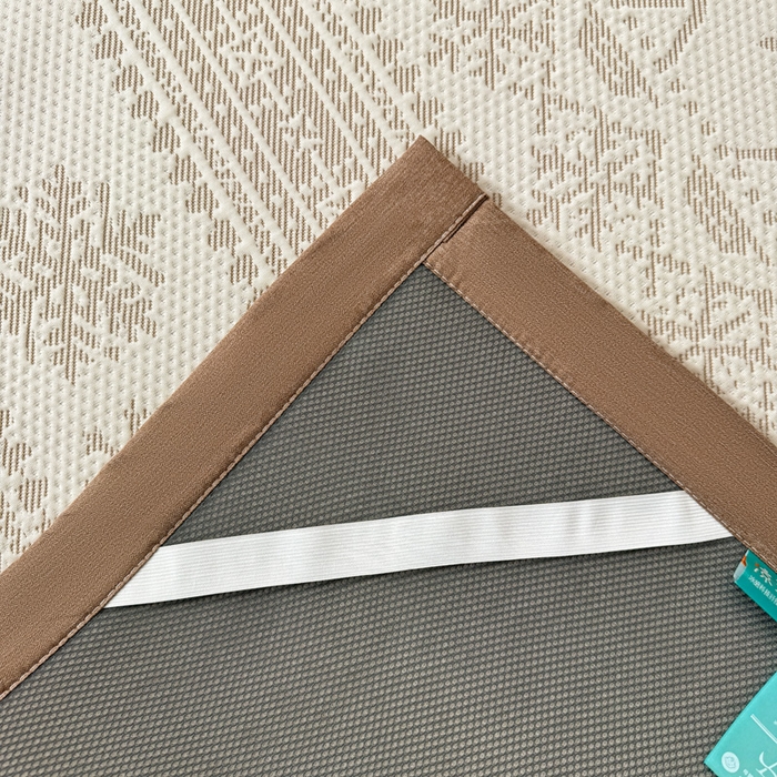 91家纺网 家纺一手货源 找家纺 凯罗 2026新款凉豆豆简约时尚风凉感豆豆凉席床席床笠-床席款 鹿漫漫-奶咖