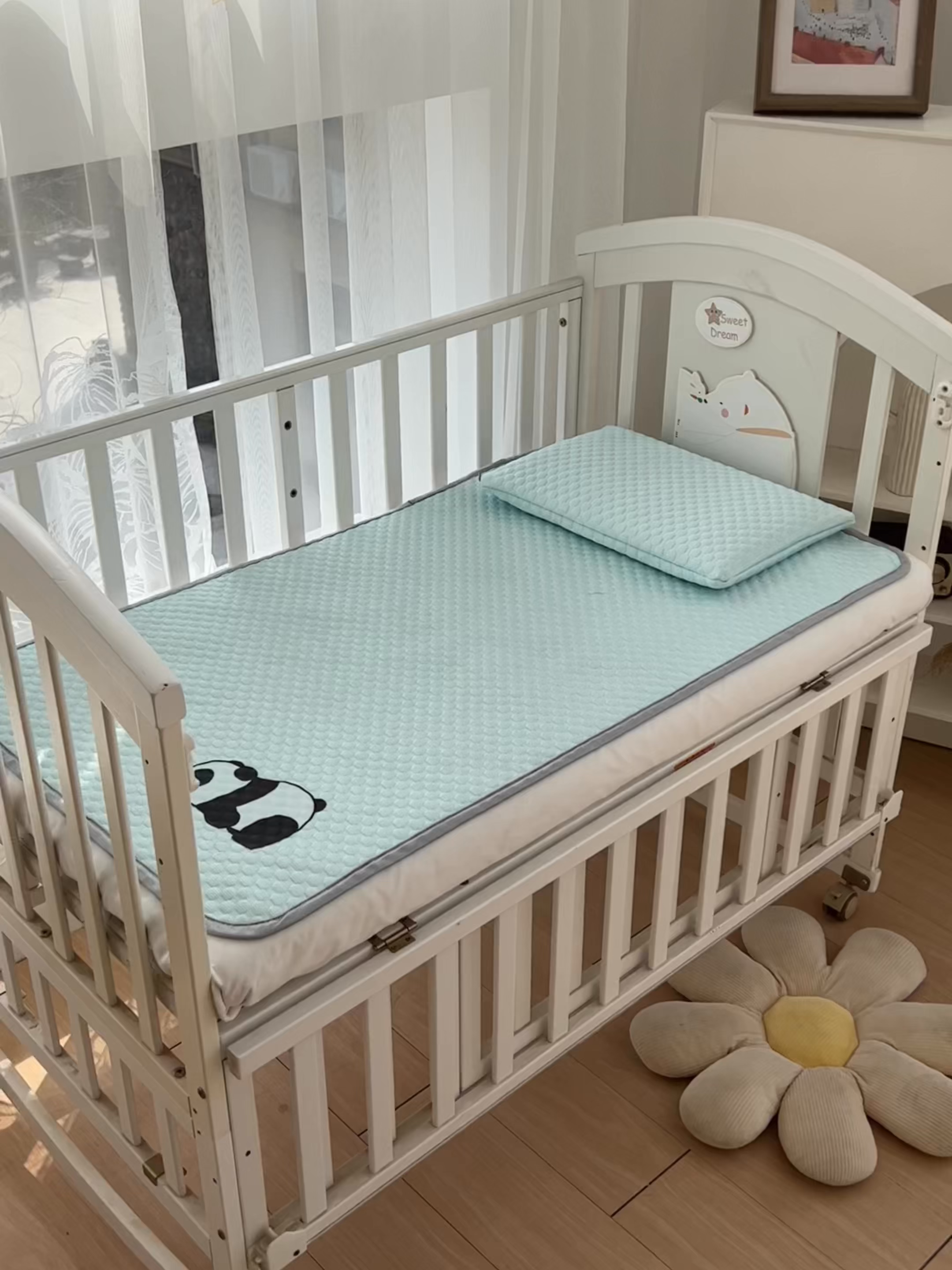 91家纺网 家纺一手货源 找家纺 （总）宅部落 2026新款凉感豆豆儿童凉席席子