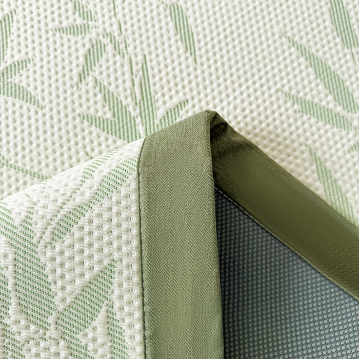 91家纺网 家纺一手货源 找家纺 凯罗 2026新款凉豆豆简约时尚风凉感豆豆凉席床席床笠-床席款 上春山-碧绿