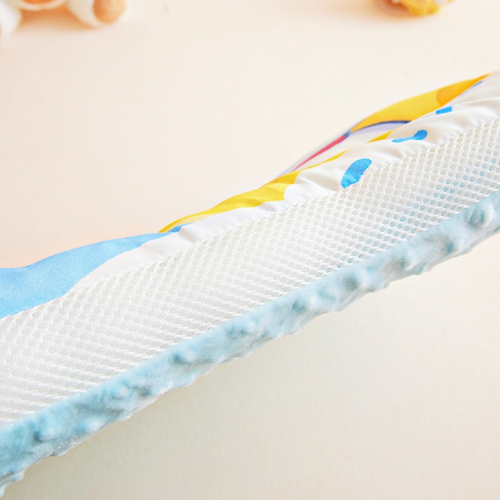 91家纺网 家纺一手货源 找家纺 （总）鱼宝 2026新款A类全棉40S数码印花原创大版卡通豆豆枕枕头枕芯