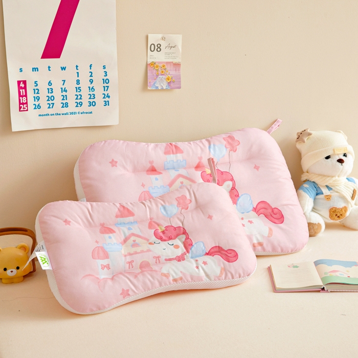 91家纺网 家纺一手货源 找家纺 （总）鱼宝 2026新款A类全棉40S数码印花原创大版卡通豆豆枕枕头枕芯