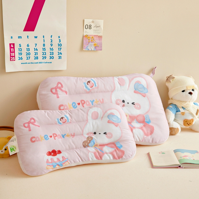 91家纺网 家纺一手货源 找家纺 （总）鱼宝 2026新款A类全棉40S数码印花原创大版卡通豆豆枕枕头枕芯